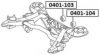 MITSUBISHI MR418671 Control Arm-/Trailing Arm Bush